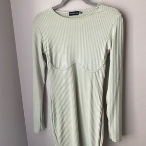LIKE NEW PRETTY MINT GREEN BODYCON - PLT